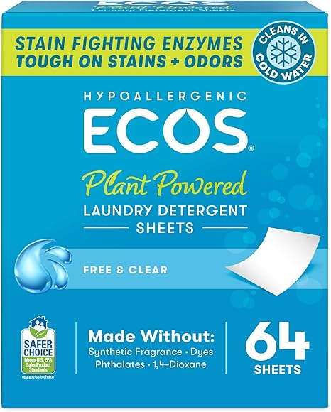 best laundry sheets for sensitive skin