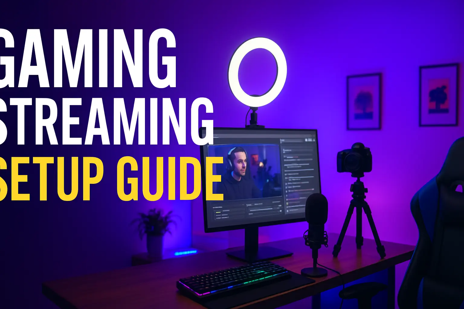 Gaming Streaming Setup Guide