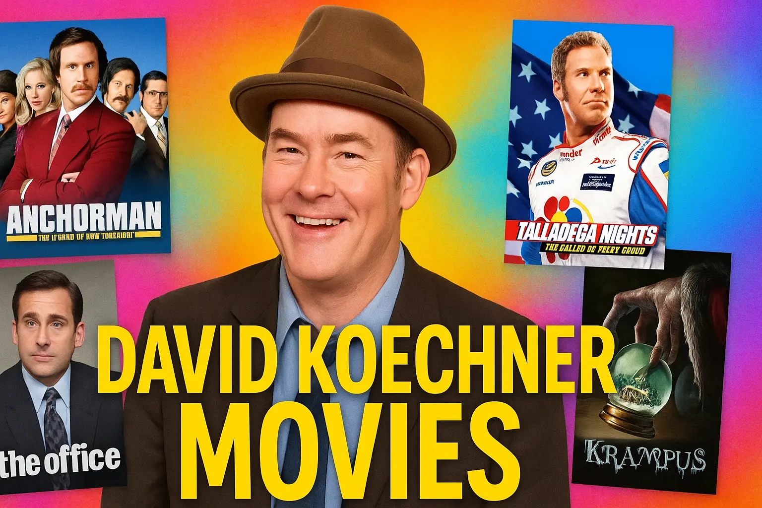 Funniest David Koechner Movies