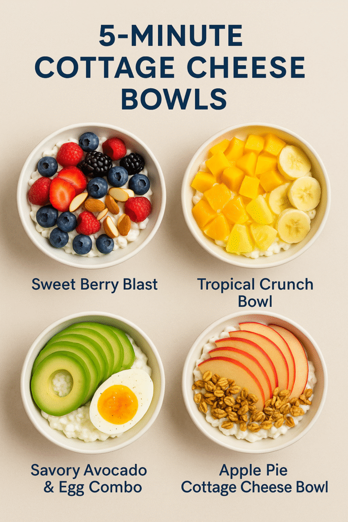 Cottage Cheese Bowl Breakfast Ideas