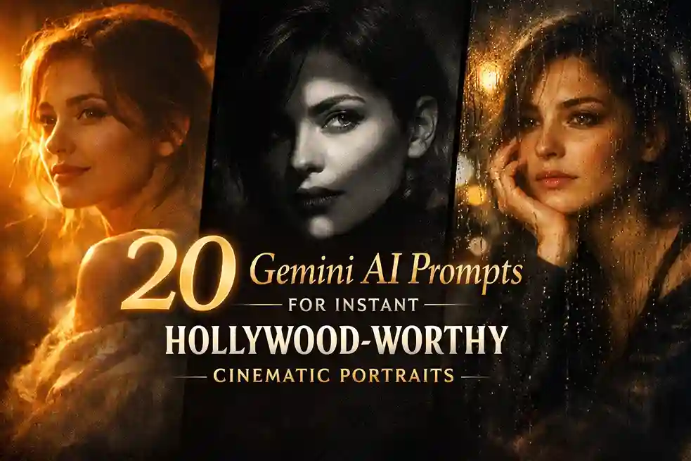 Prompts for Instant Hollywood-Worthy Cinematic Portraits
