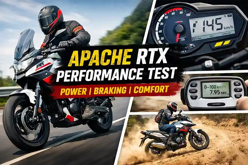 Apache RTX Performance Test: Real Ride, Power & Braking