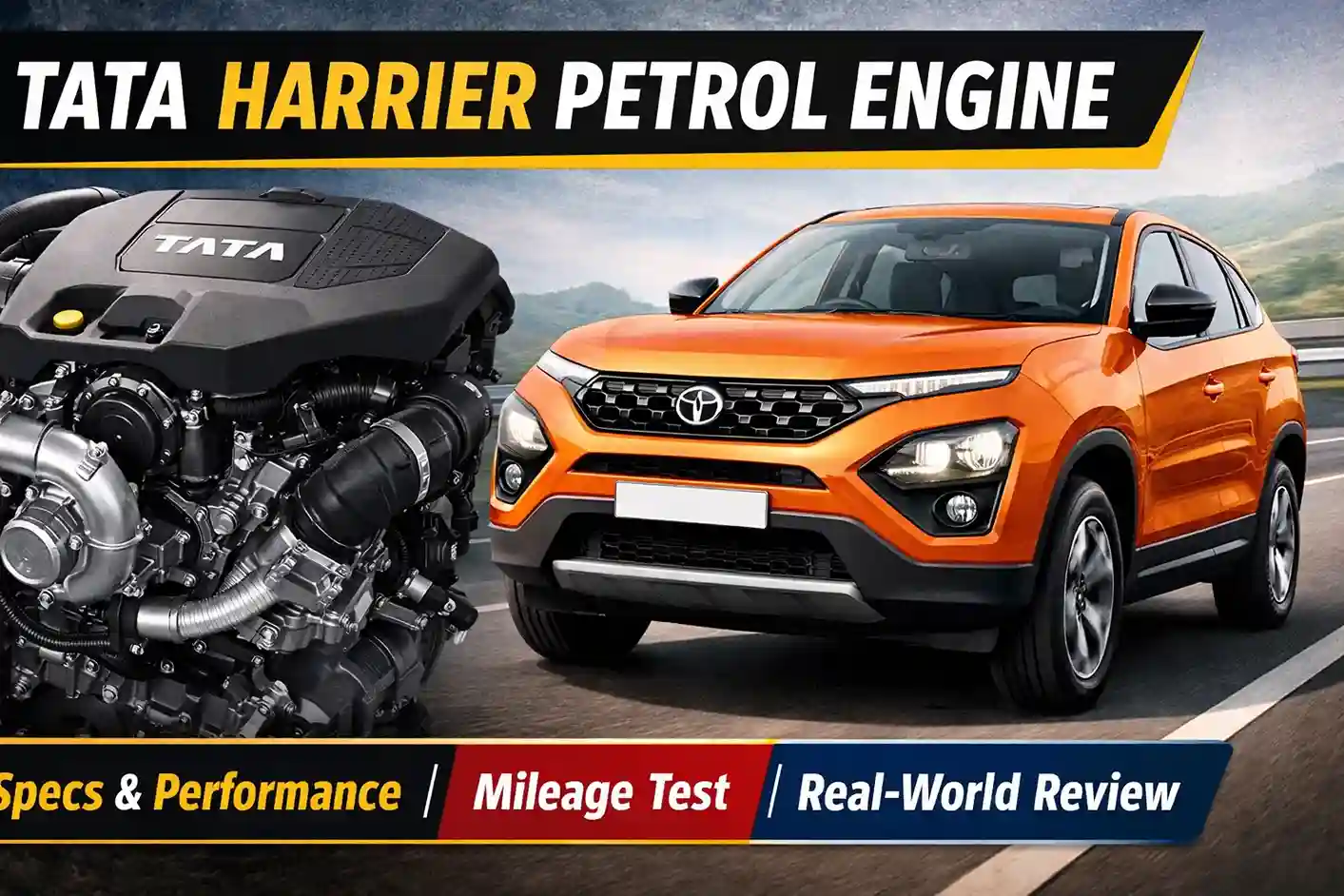 Tata Harrier Petrol Engine
