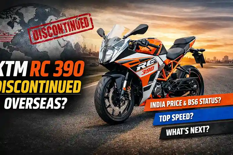 KTM RC 390 Discontinued Overseas